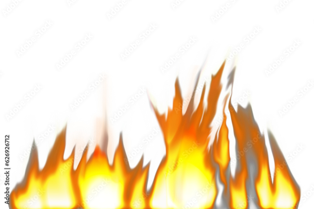 Fire flame isolated Fire flame isolated