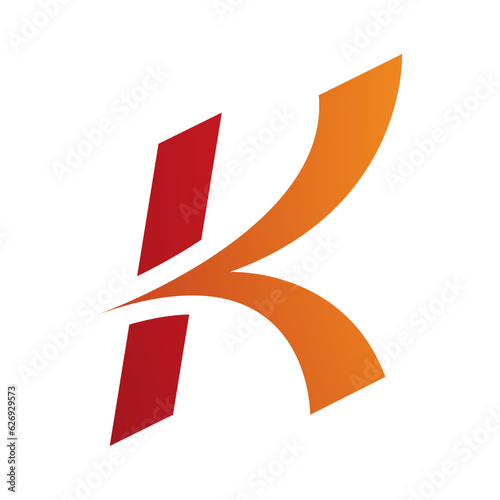 Orange and Red Italic Arrow Shaped Letter K Icon Free Download Orange and Red Italic Arrow Shaped Letter K Icon - GFXLoad