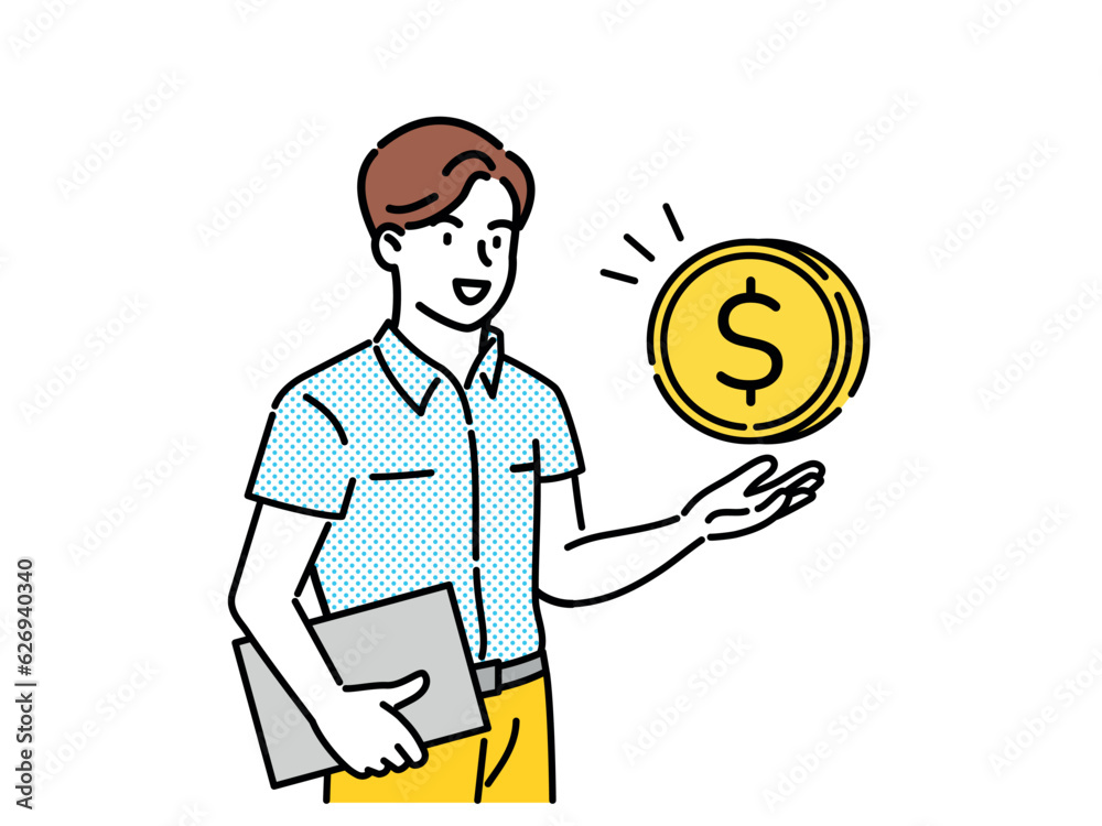 A young entrepreneur talking about investing for success A young entrepreneur talking about investing for success
