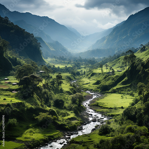 Colombian nature © Amanda studio