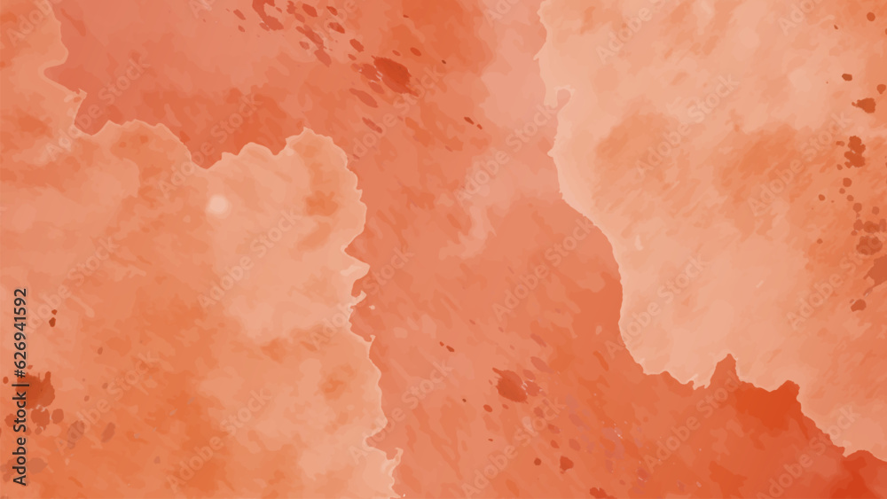 Brown Watercolor Background Abstract Gradient Painting Vector
