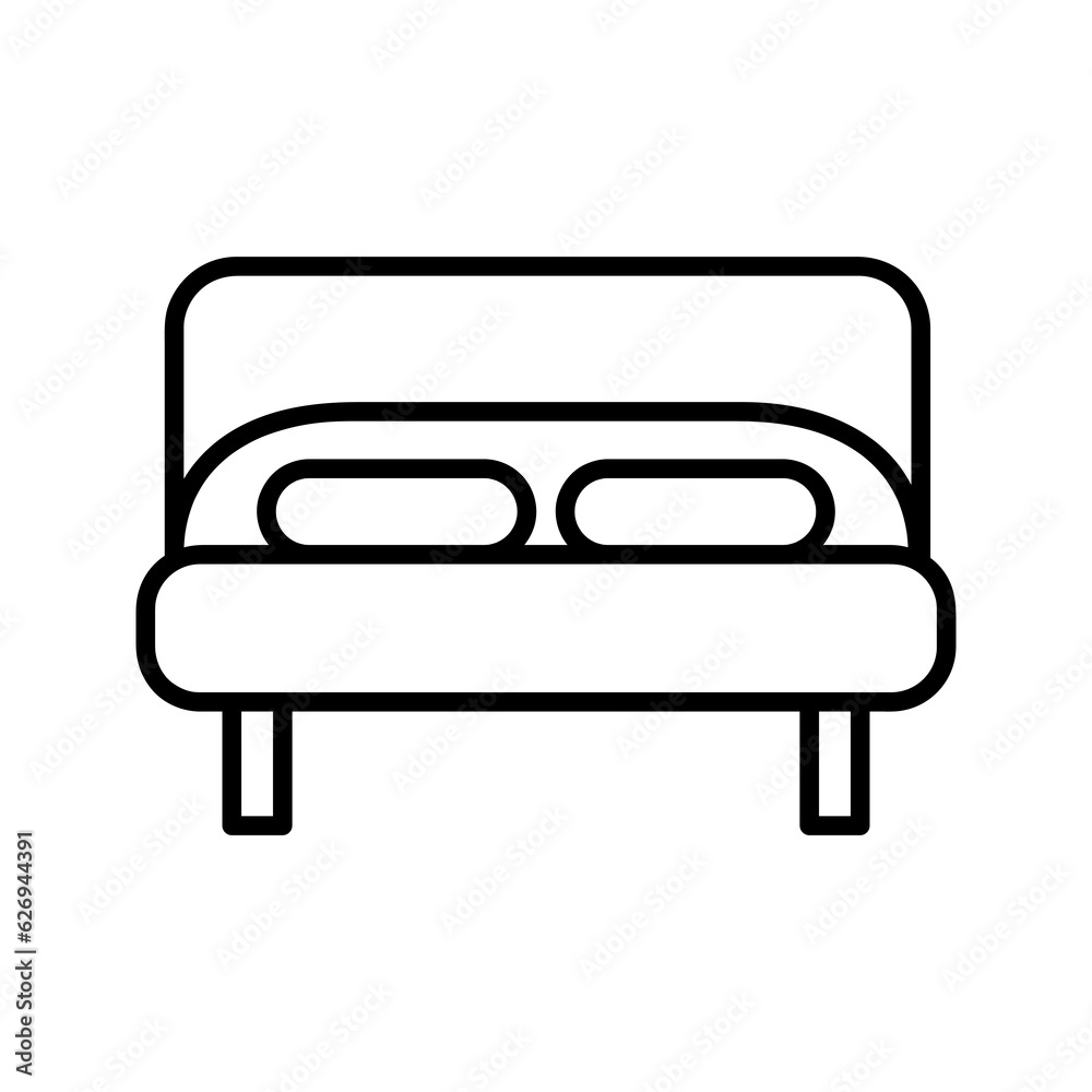 Bed icon,vector illustration. vector bed icon illustration isolated on White background,bed icon Eps 8.eps Bed icon,vector illustration. vector bed icon illustration isolated on White background,bed icon Eps 8.eps
