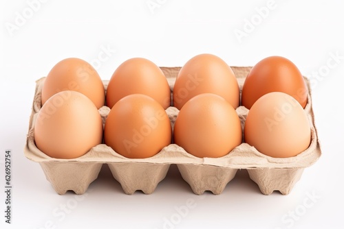 Eggs in a box, generative AI