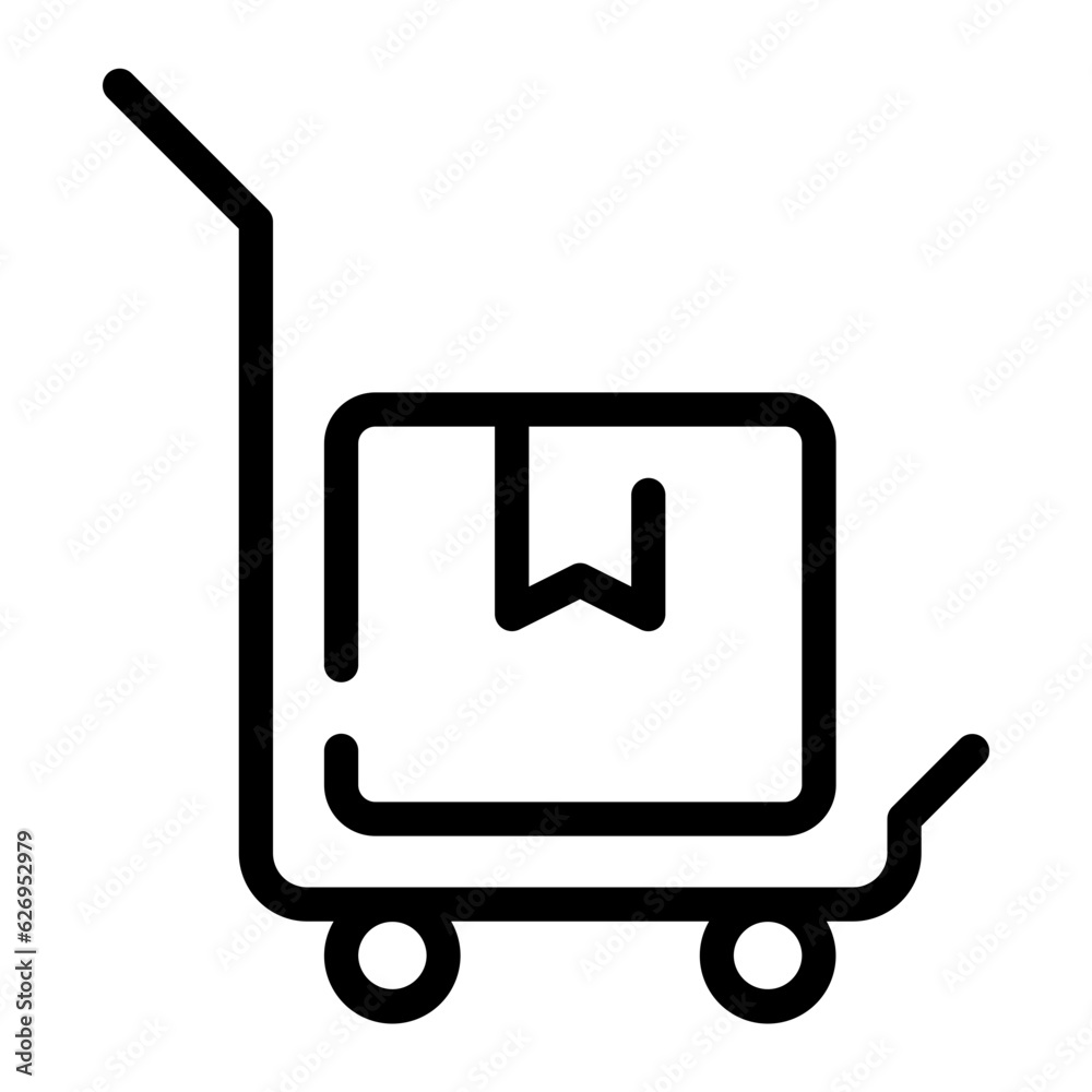 cargo line icon cargo line icon