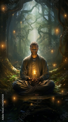 Meditation for Spiritual Growth and Harmony © Nipun Saparamadu