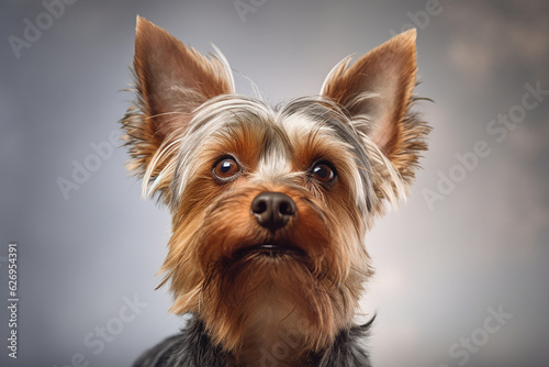 portrait of a Yorkshire Terrier dog