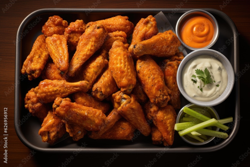 Hot and Spicy Buffalo Chicken Wings Hot and Spicy Buffalo Chicken Wings