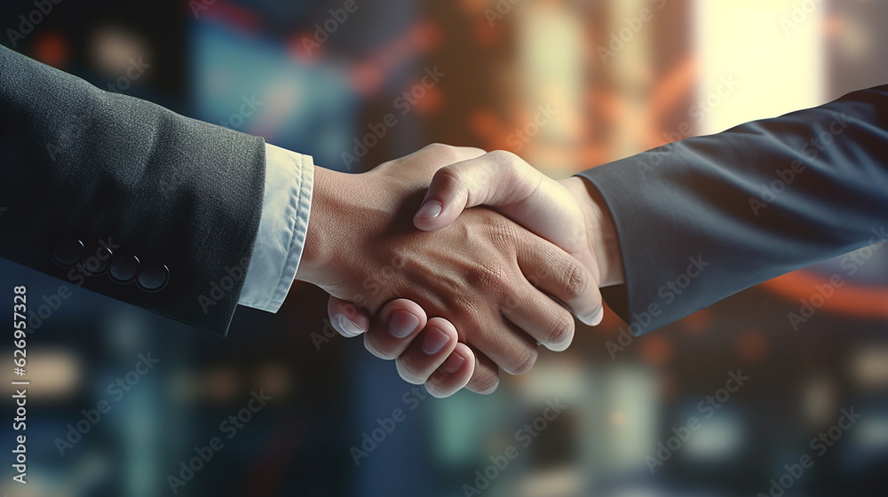 handshake between two professionals