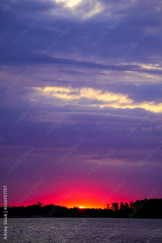 Violet Skied Sunset