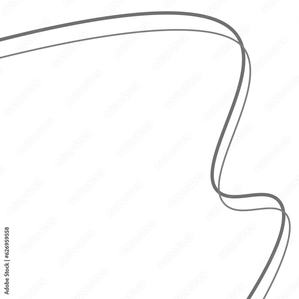 Aesthetic Corner Border Outline Element Aesthetic Corner Border Outline Element