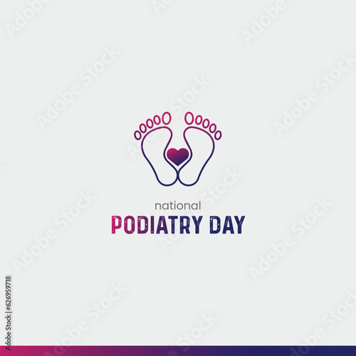 International Podiatry Day. Podiatry Day concept vector illustration.