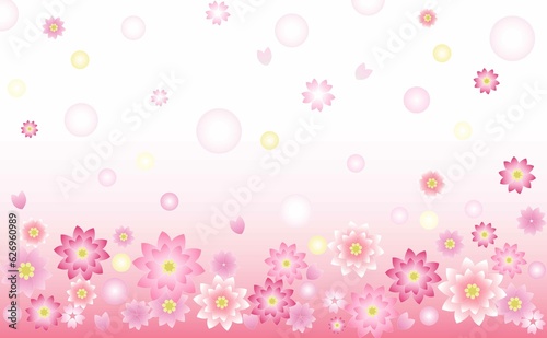 花 桜のイラスト素材