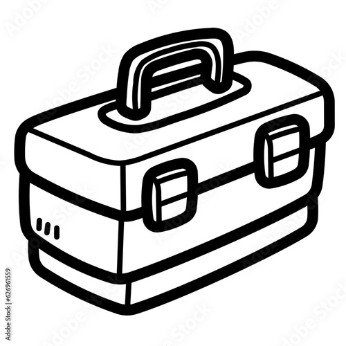 toolbox line icon style