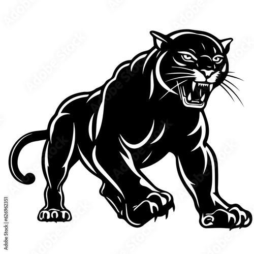 panther vector illustration
