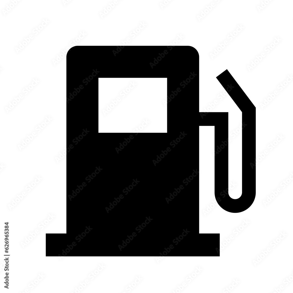 エネルギー、ガソリンスタンドを表す塗りつぶしスタイルのアイコン エネルギー、ガソリンスタンドを表す塗りつぶしスタイルのアイコン