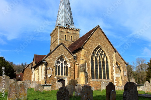 Church in Godalming in England, uk
