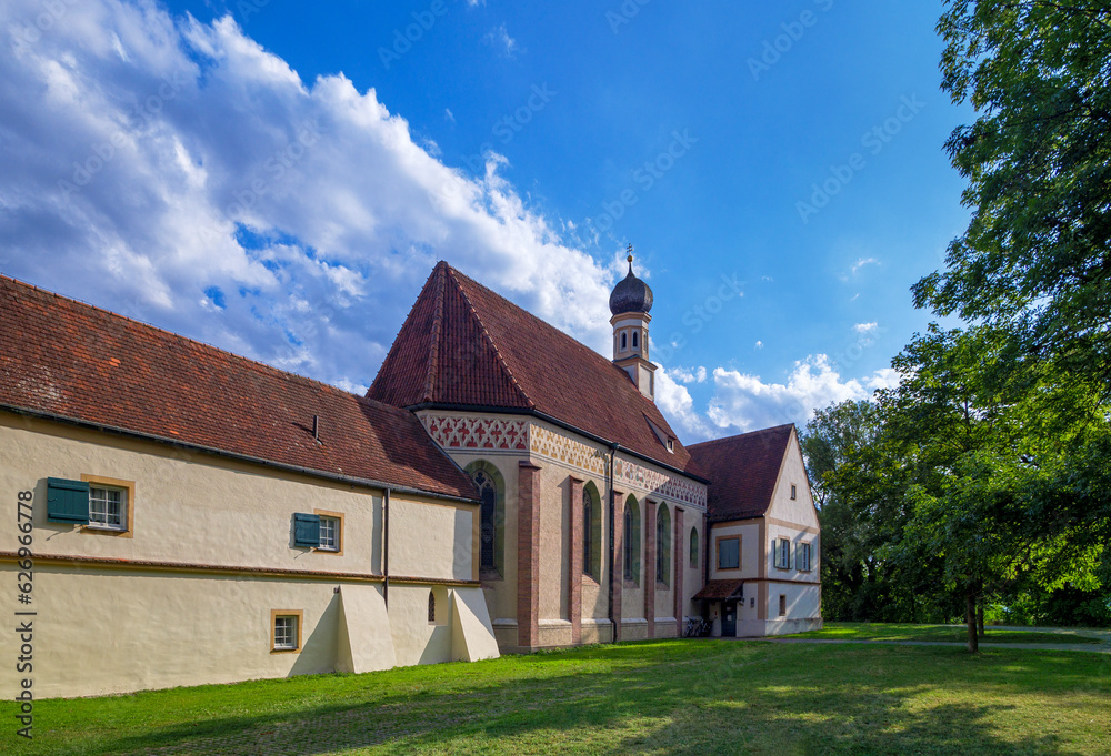 Kapelle, Schloss Blutenburg, Obermenzing, München, Oberbayern, Bayern, Süddeutschland, Deutschland