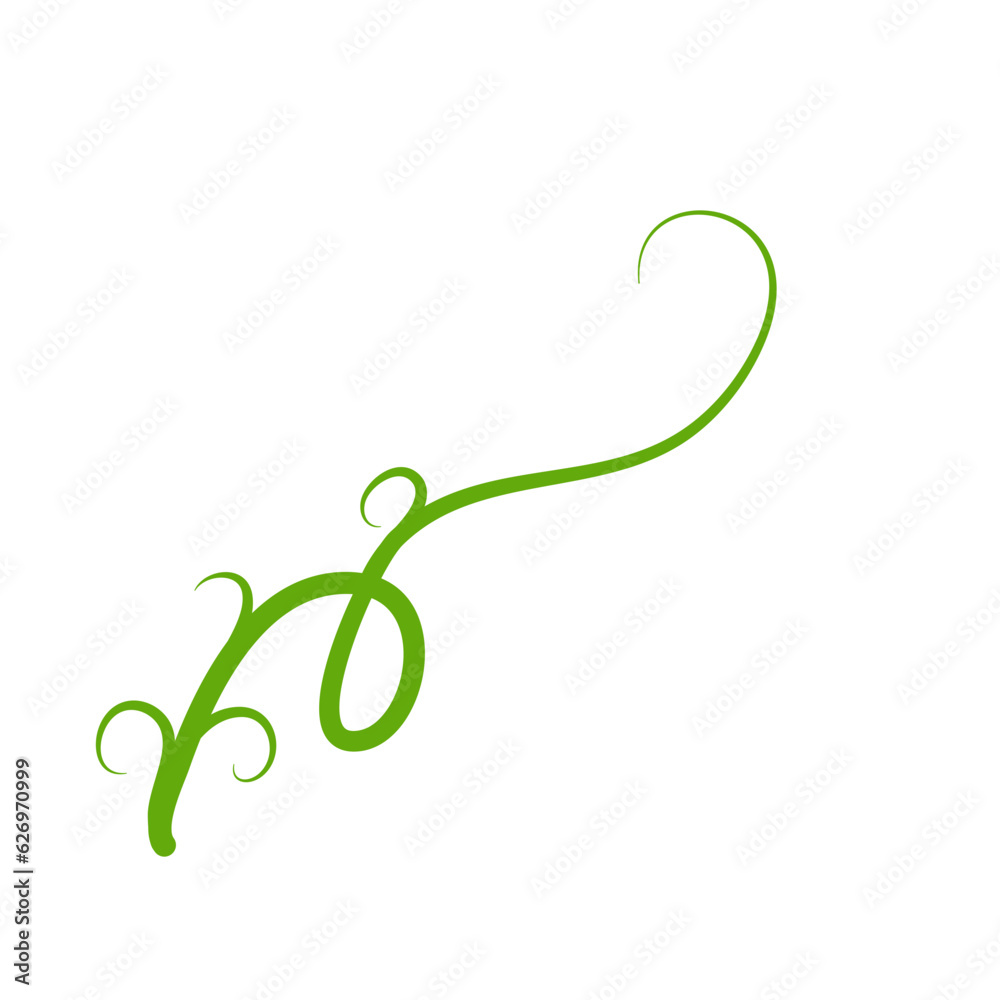 Green Liana Illustration Green Liana Illustration