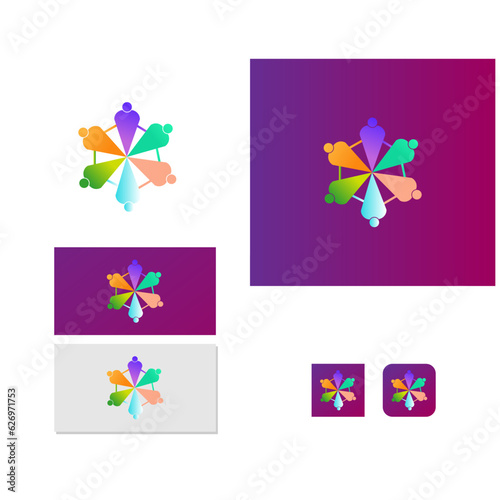 Multi-Ethnic Group of People Community, Unity, Friendship and Solidarity
