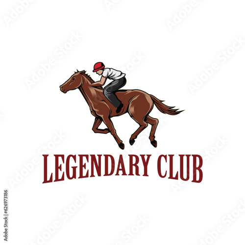 Horse Logo Design. Race Horse logo Inspiration Vector