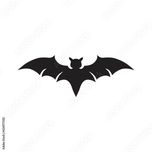 Bat icon. Flying bat vector icon. Bat flat sign design. Flittermouse symbol pictogram. UX UI icon