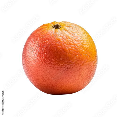 Grapefruit isolated on transparent background