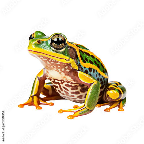 Frog isolated on transparent background