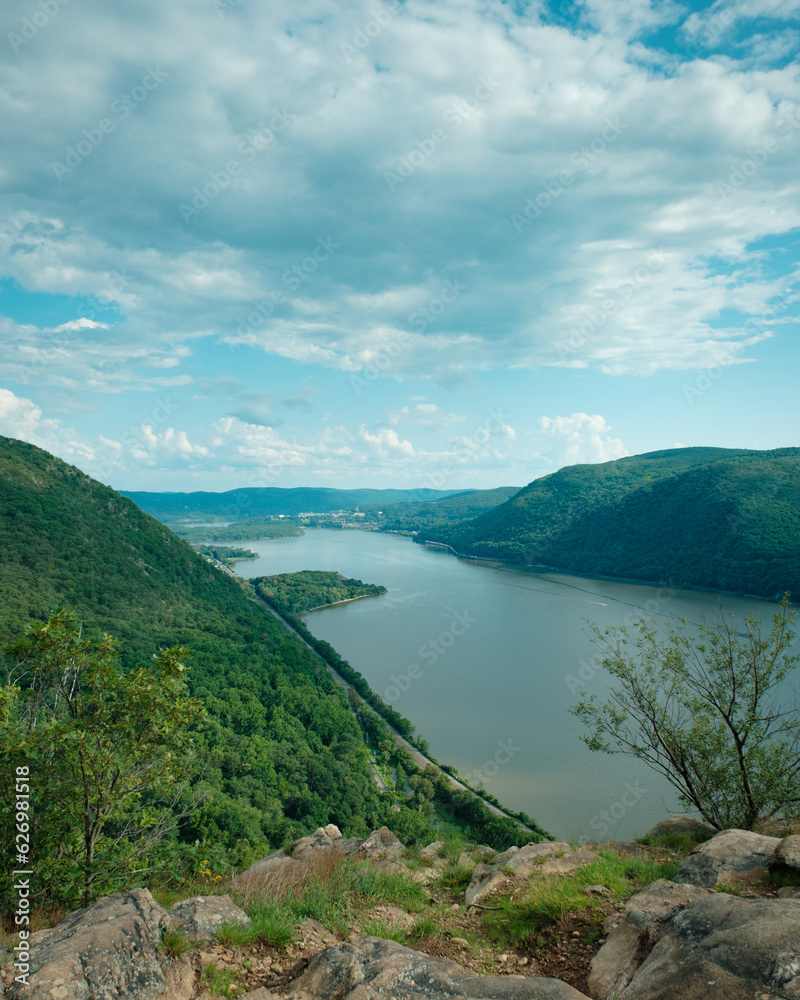 View of the Hudson River from Breakneck Ridge, Cold Spring, New York