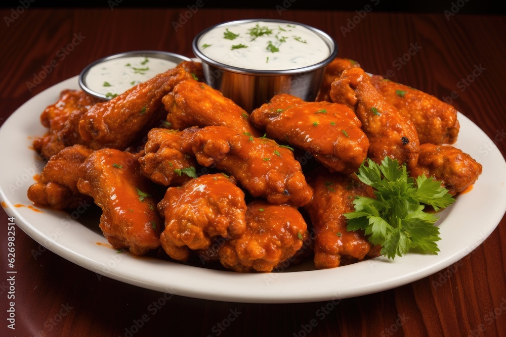 Hot and Spicy Buffalo Chicken Wings Hot and Spicy Buffalo Chicken Wings