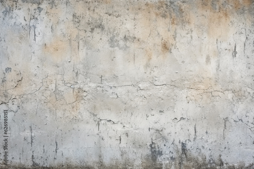 Cement Wall loft abstract for background.Generative Ai.