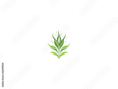 leave logo Template Vector Icon Stock Vector, vector and illustration,