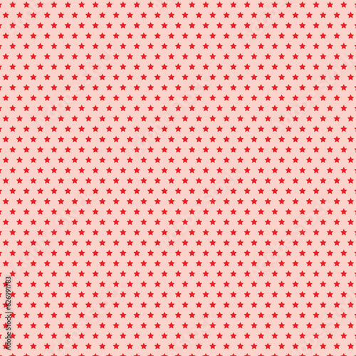 abstract red star pattern with pink background