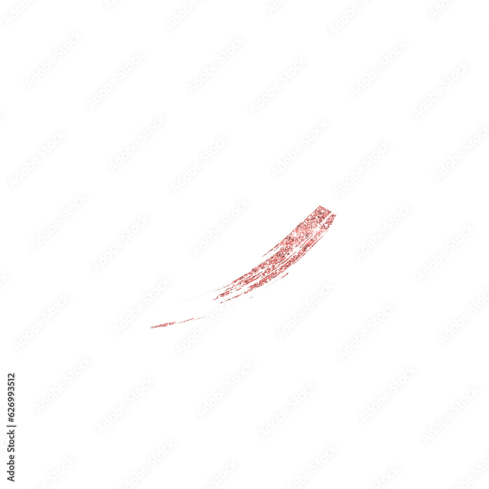 Brush stroke rose gold glitter Brush stroke rose gold glitter