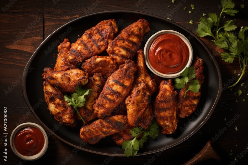 Hot and Spicy Buffalo Chicken Wings Hot and Spicy Buffalo Chicken Wings