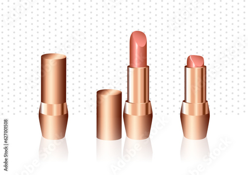 Open to closed Lipstick 