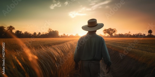 Ambitious Farmer, Traditional Mexican Style Sunset Photography in the Field © Ben