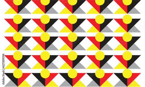seamless triangle pattern, Seamless Multi Color Background, Color Pattern Design