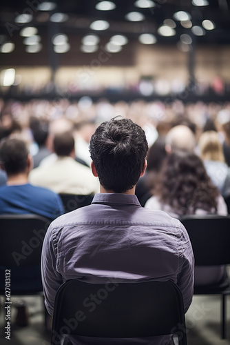  person attending a mental health seminar or workshop. 