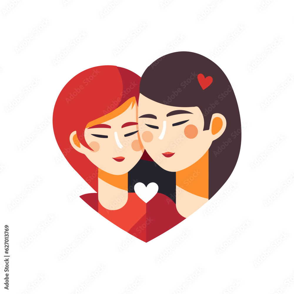 mother and girl, logo happy family vector mother and girl, logo happy family vector