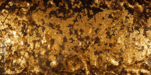 Shiny Golden Glitter Texture for Mesmerizing Wallpaper