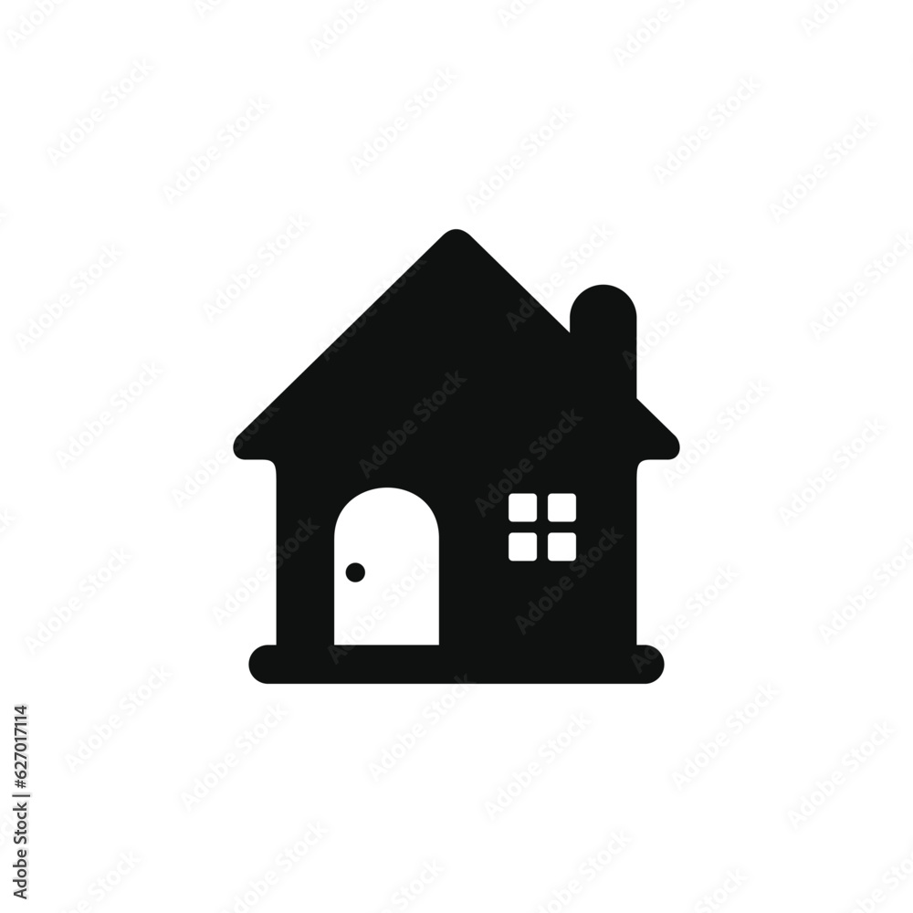 House icon isolated on white background