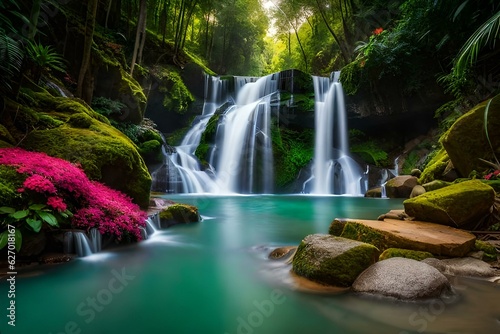 waterfall in the forest