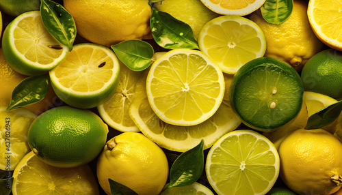 Lemon Food Photography, Lemon Background,,limes and lemons on the market