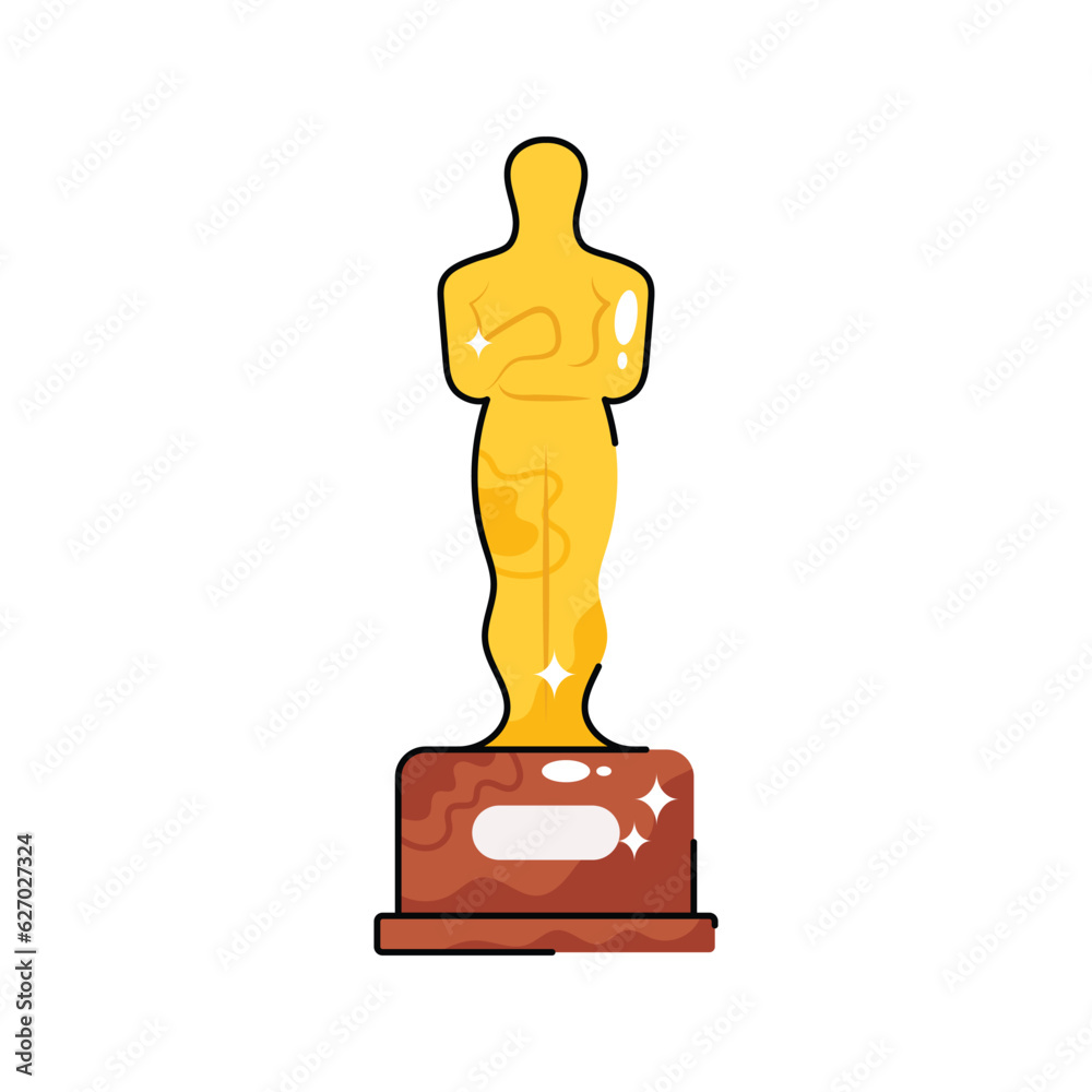 Award vector filled outline Sticker. EPS 10 file Award vector filled outline Sticker. EPS 10 file