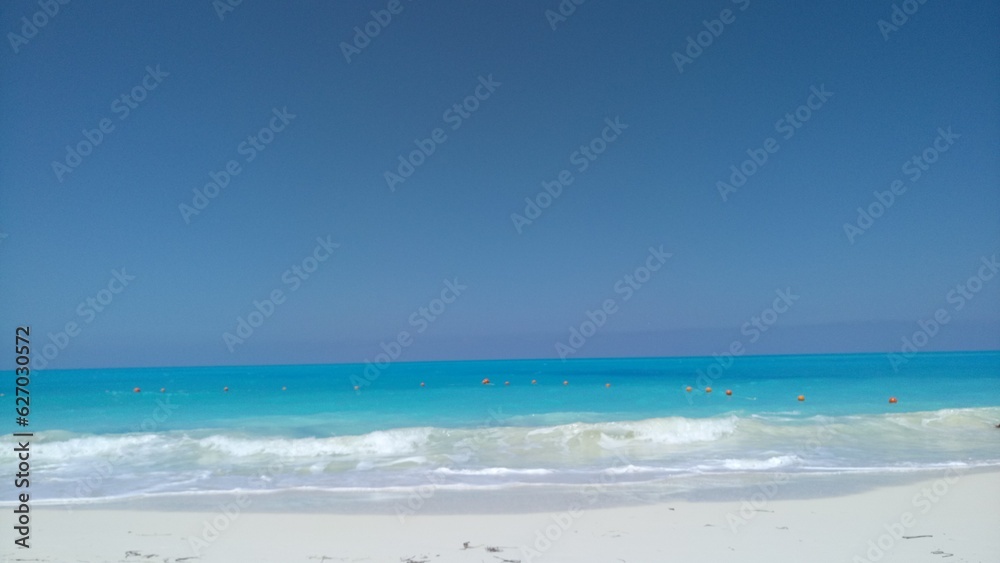 Egypt North Coast Background & Natural Scene Beaches  Blue Sky 