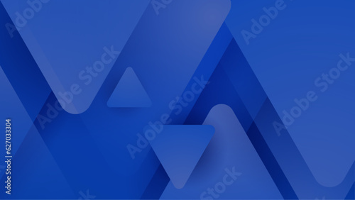 Blue abstract background paper shine and layer element vector for presentation design. Suit for business, corporate, institution, party, festive, seminar, and talks.