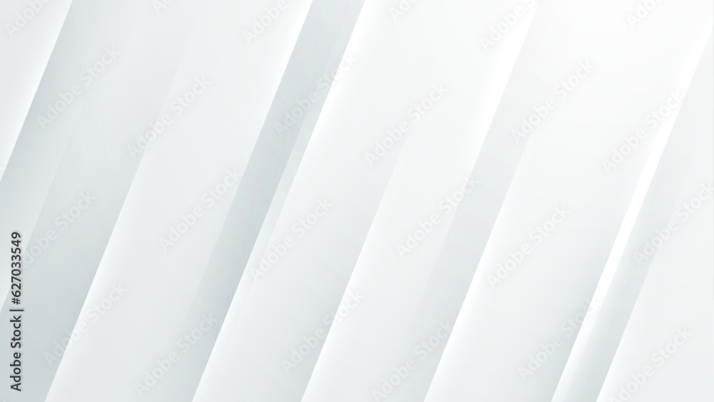 Fototapeta premium Abstract background with gray shape. White and grey abstract modern transparency circle presentation background. Vector circles template vector design. Object web design. Round shape. Minimal poster