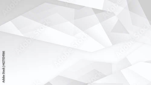 Abstract white monochrome vector background, for design brochure, website, flyer. Geometric white wallpaper for certificate, presentation, landing page