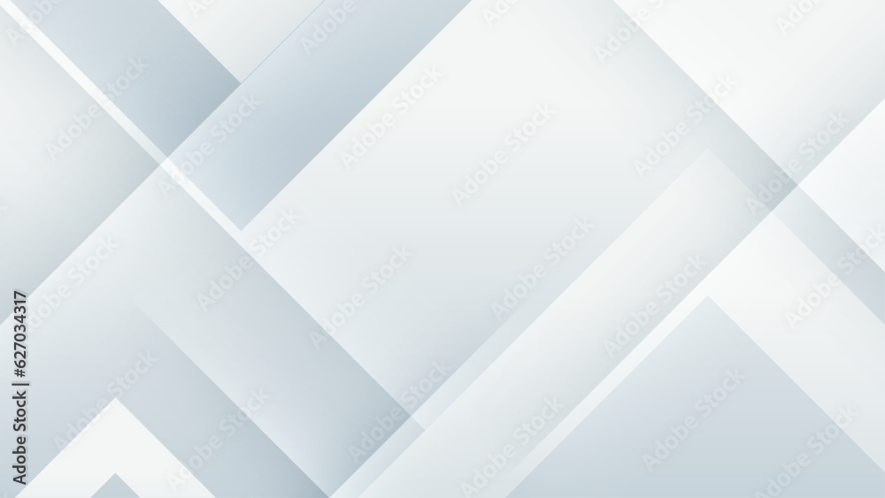 Minimal geometric white light background abstract design.