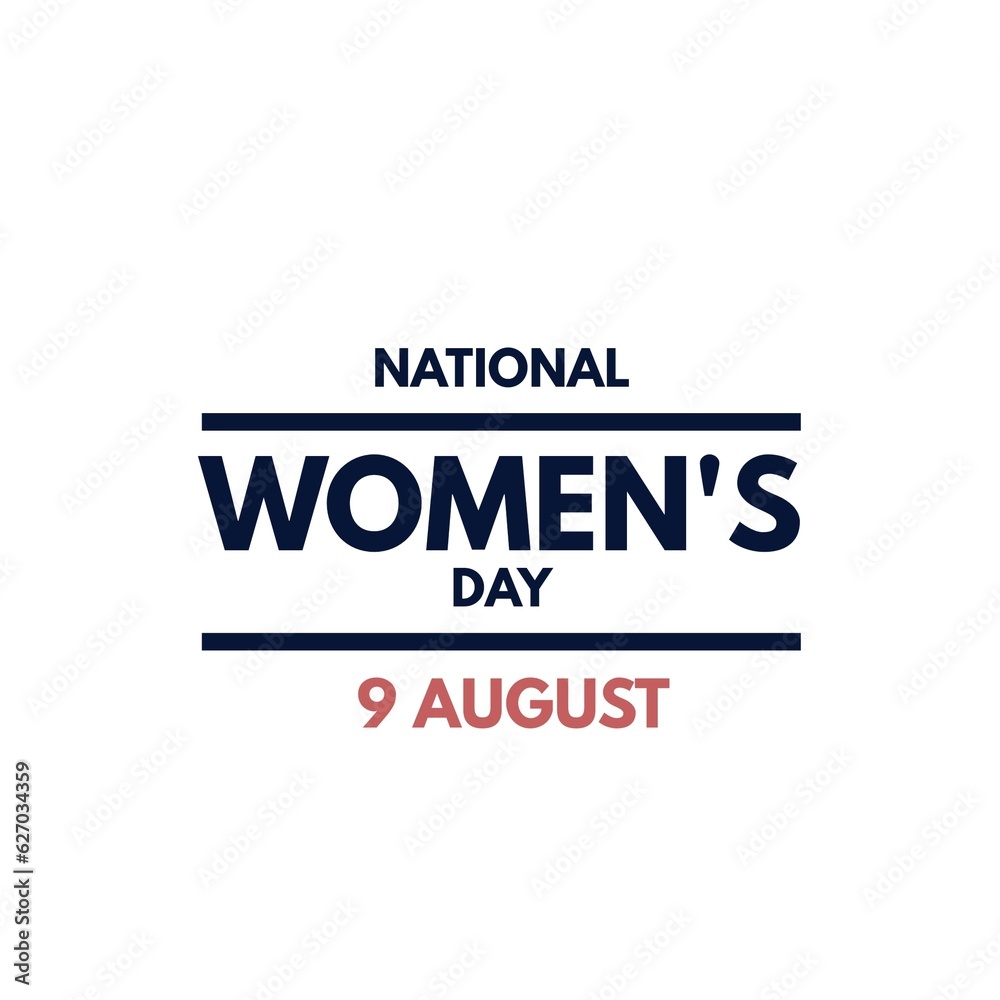 National women's day 9 august international 